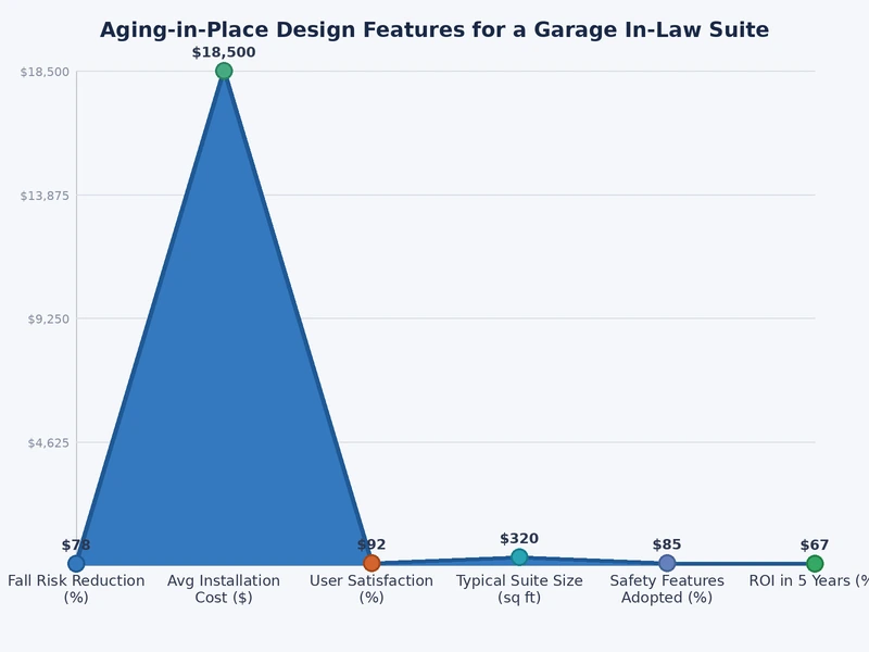 Chart comparing standard versus aging-in-place suite dimensions