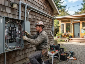 Electrical Panel Upgrades Needed for a Garage Office Conversion