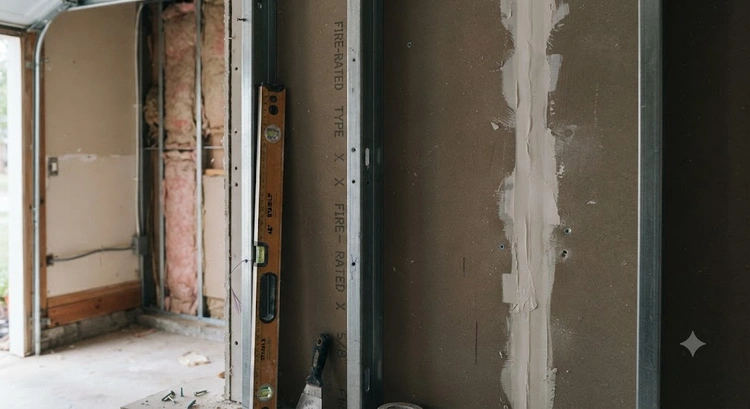 Requisitos de Pared Cortafuegos Entre la Conversión del Garaje y la Casa