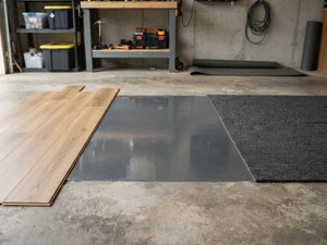 Flooring Options for a Garage-to-Studio Conversion