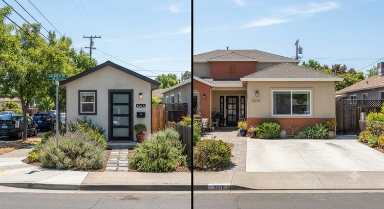 Comparison of JADU vs ADU garage conversion san jose floor plans